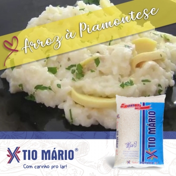 Receita de Arroz à Piamontese
