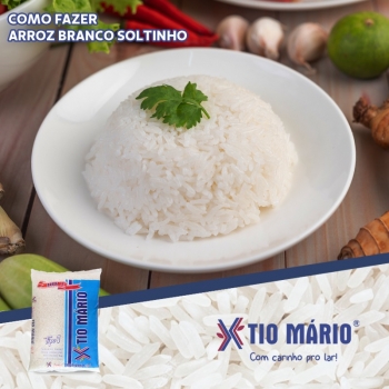 Como fazer arroz soltinho